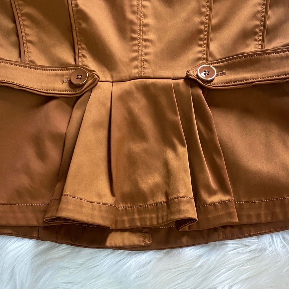 White House Black Market Brown Utility Jacket - Picture 13 of 13